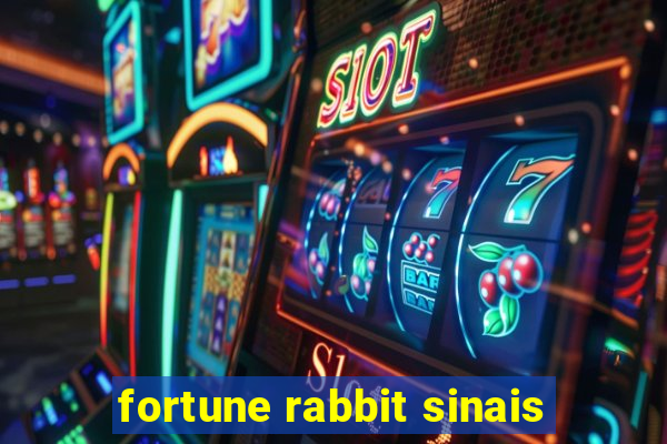 fortune rabbit sinais